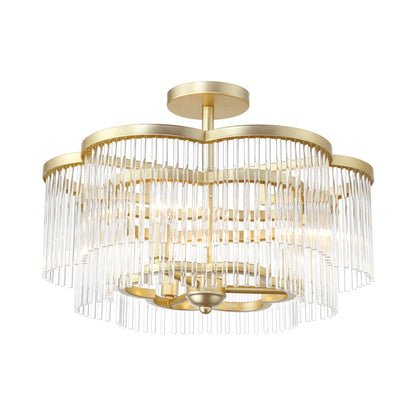 Azura Semi Flush Mount Ceiling Light in Detail.