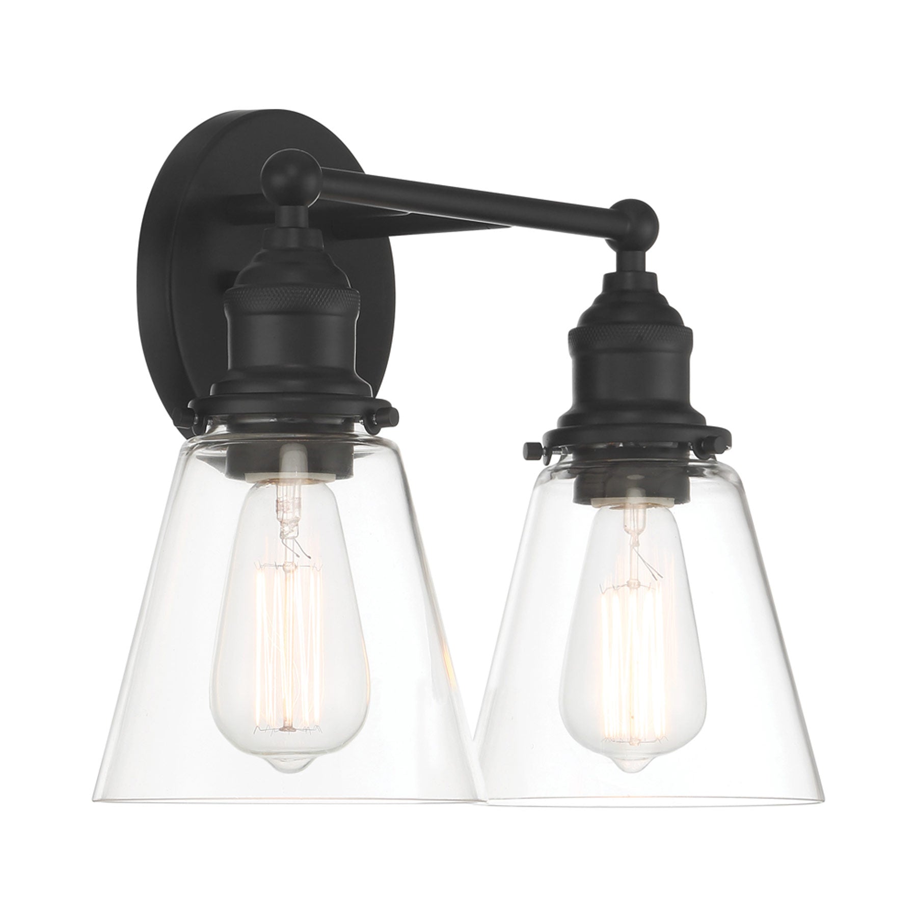 Barwell Bath Vanity Light in Detail.