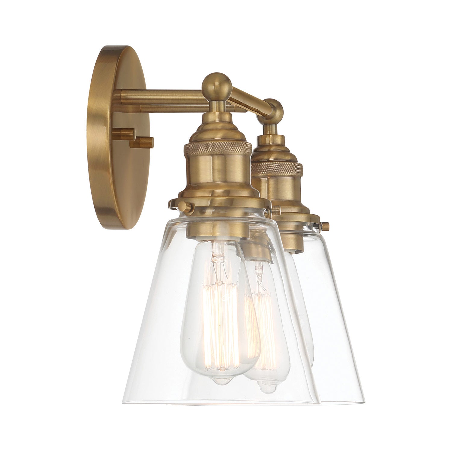 Barwell Bath Vanity Light in Detail.