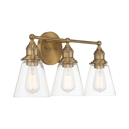 Barwell Bath Vanity Light in Detail.