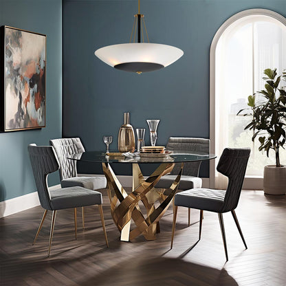 Bax Pendant Light in dining room.