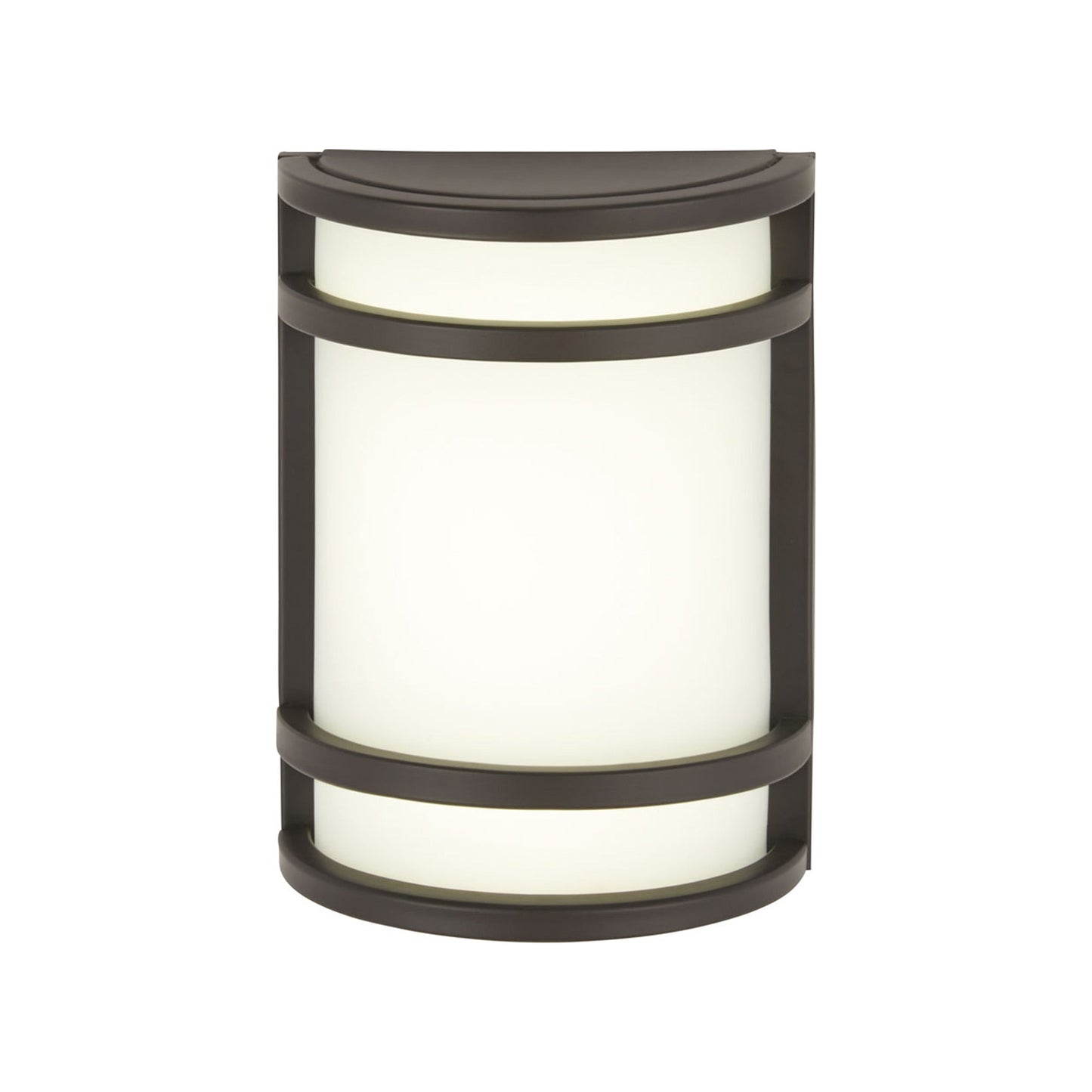 Bay View Outdoor Wall Light in Oil Rubbed Bronze (9.5-Inch).