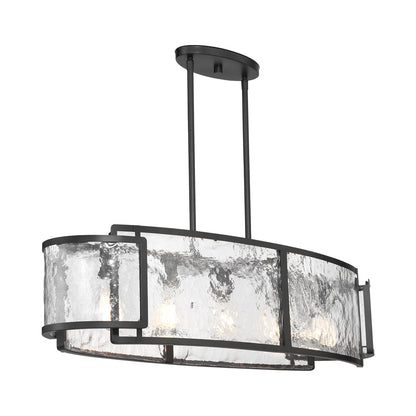 Bella Collina Linear Pendant Light in Detail.