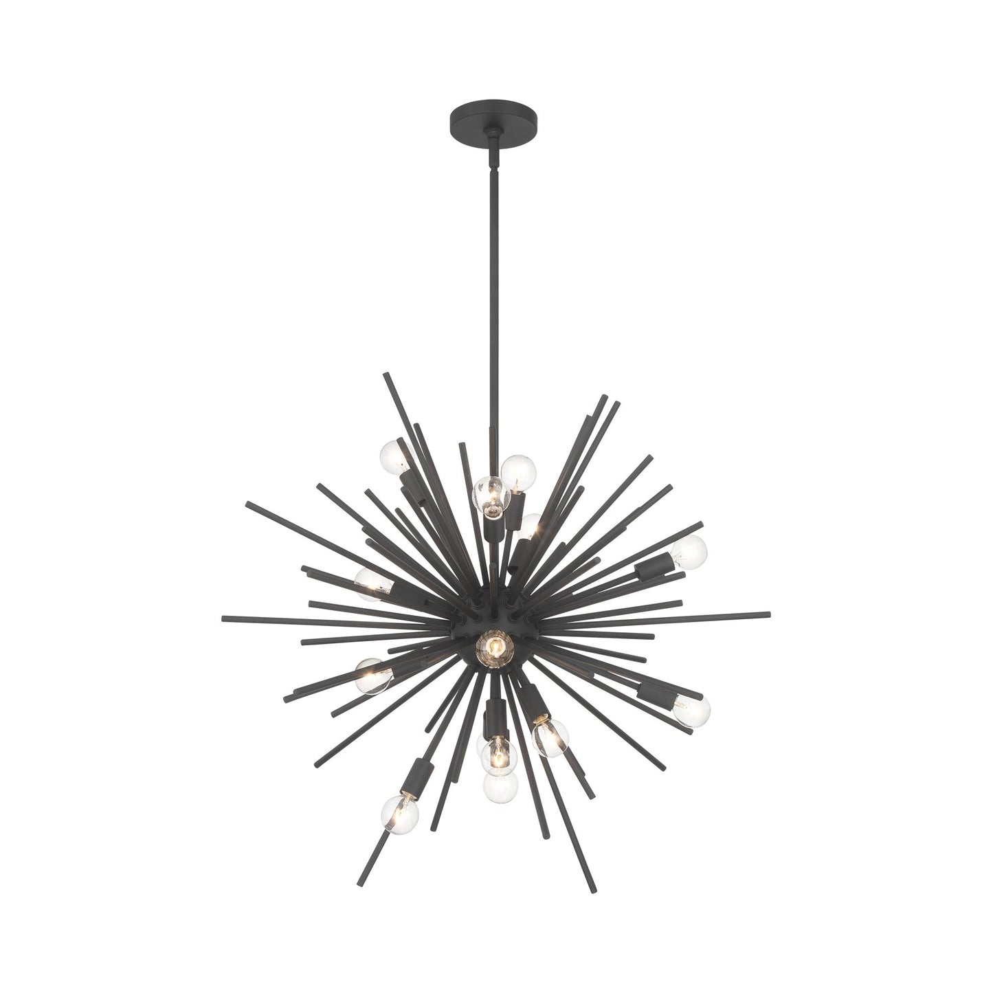 Bessel Pendant Light in Sand Coal.