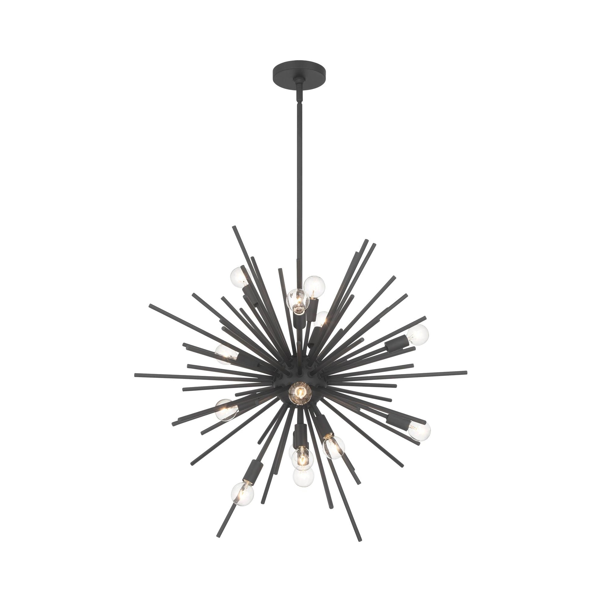 Bessel Pendant Light in Sand Coal.