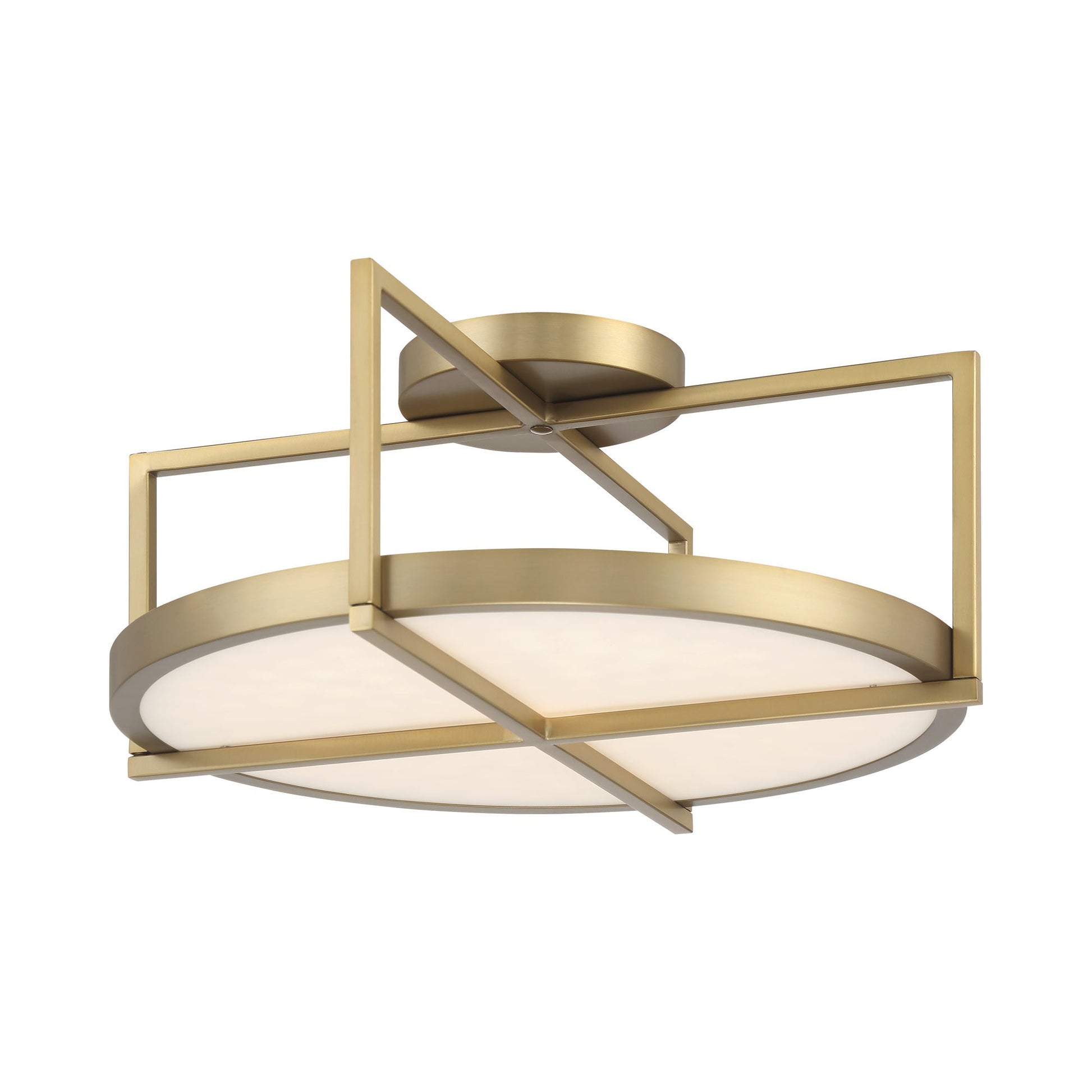 Boada LED Semi Flush Mount Ceiling Light (18-Inch).