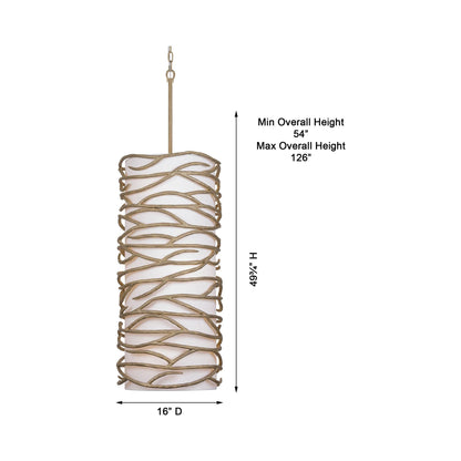 Branch Reality 3716 Pendant Light - line draiwng.
