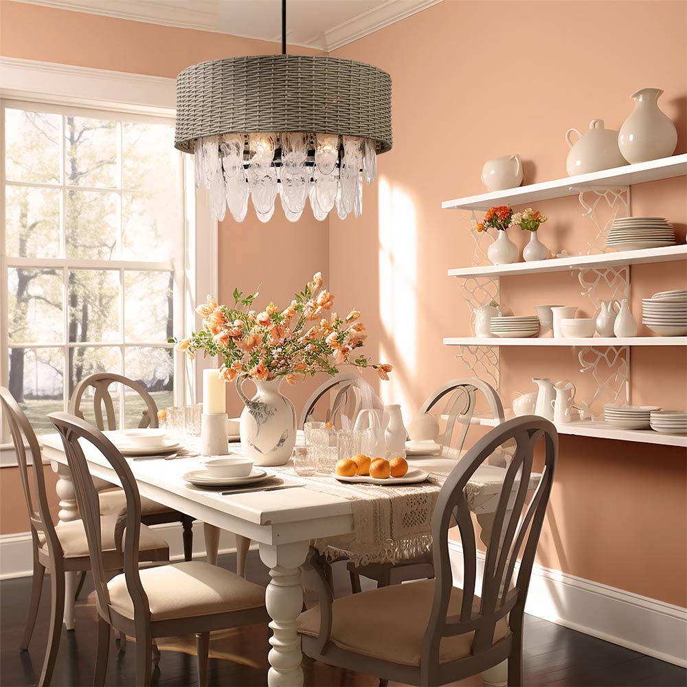 Breakers Isle Pendant Light in dining room.
