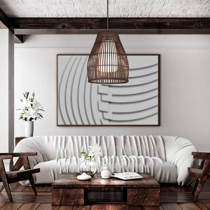 Brentwood Shore 1-Light Pendant Light in living room.