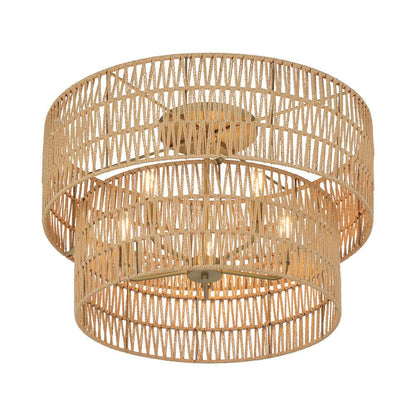 Bungalow Heaven Flush Mount Ceiling Light in Detail.