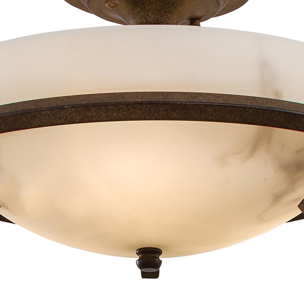 Calavera Semi Flush Mount Ceiling Light in Detail.