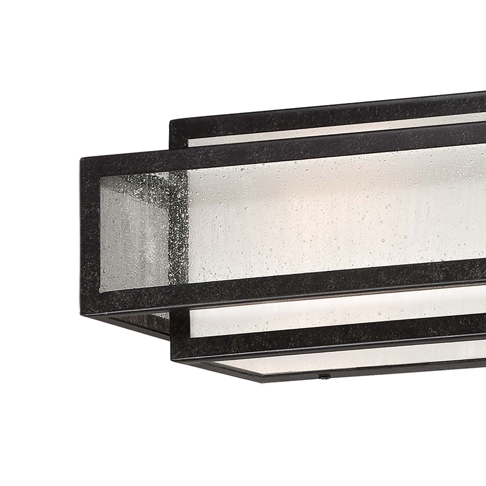 Camden Square Bath Wall Light in Detail.