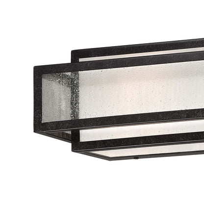 Camden Square Bath Wall Light in Detail.