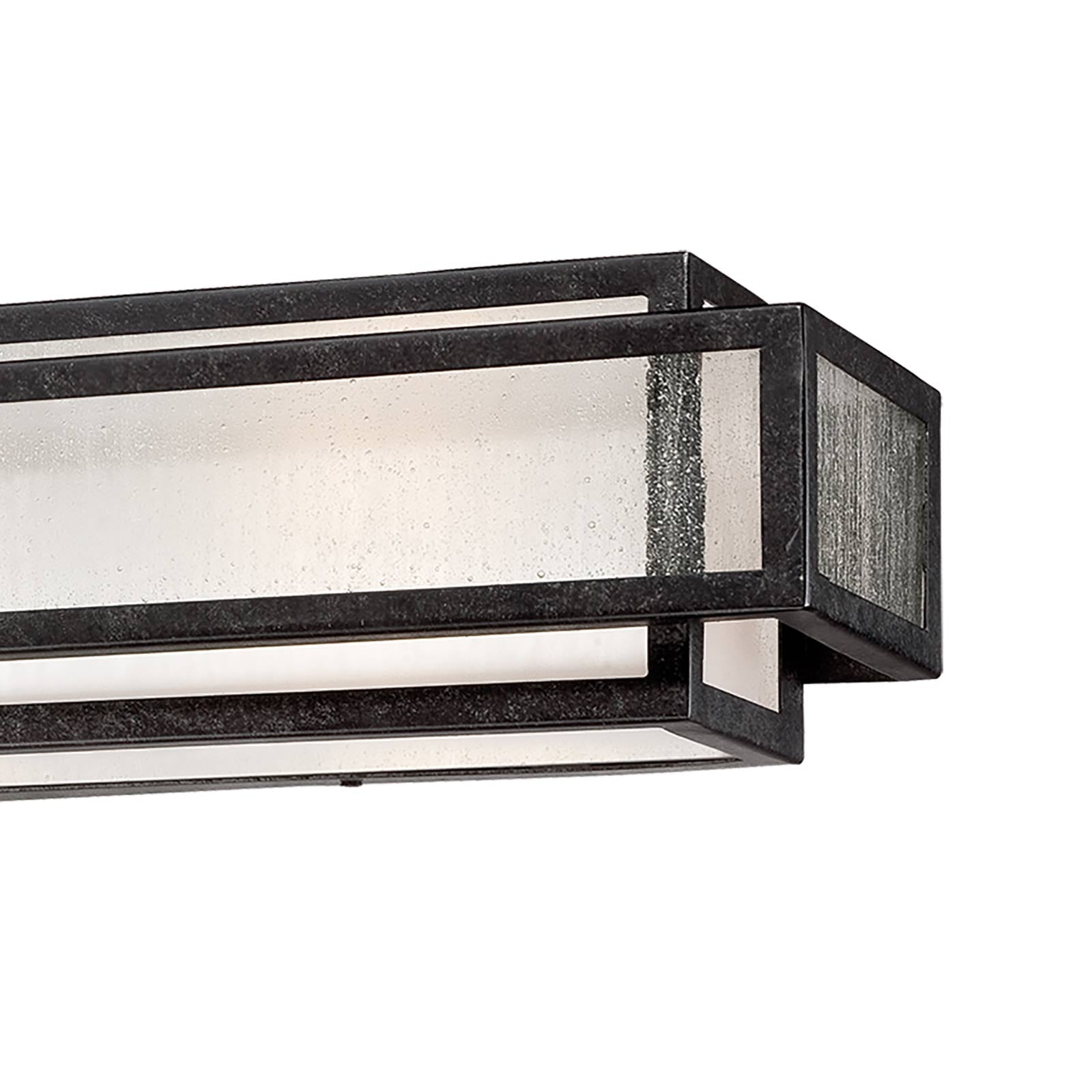 Camden Square Bath Wall Light in Detail.