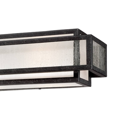 Camden Square Bath Wall Light in Detail.