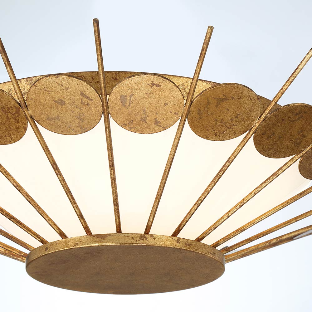 Capieso LED Flush Mount Ceiling Light in Detail.