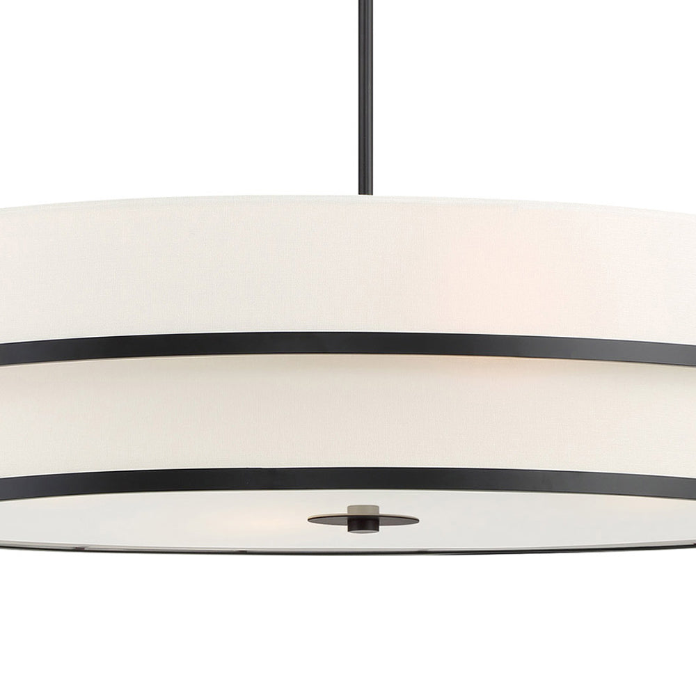 Cascade Oval Pendant Light in Detail.
