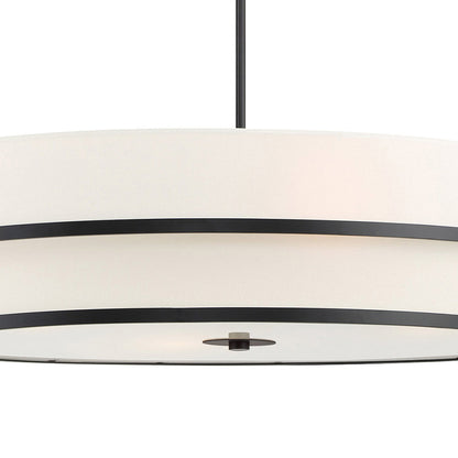 Cascade Oval Pendant Light in Detail.