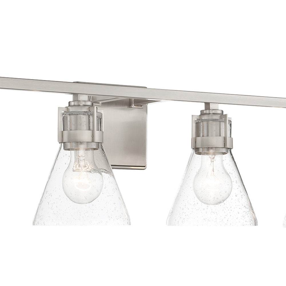 Chatham Square Bath Vanity Light in Detail.