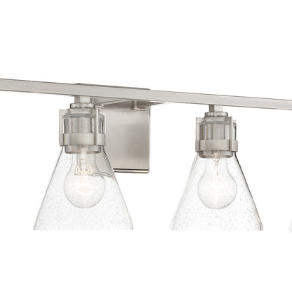 Chatham Square Bath Vanity Light in Detail.