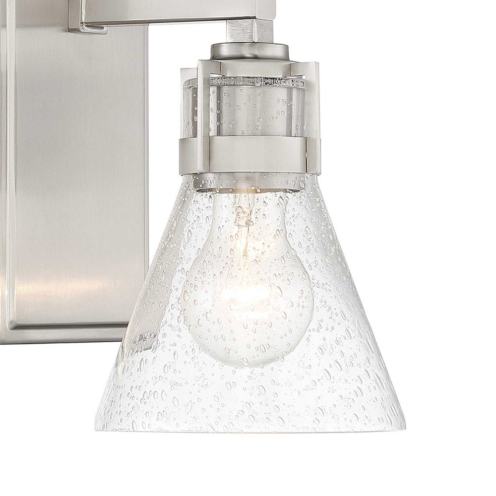 Chatham Square Bath Wall Light in Detail.