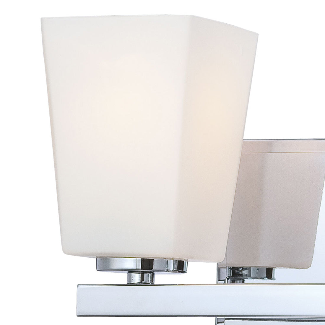 City Square Bath Wall Light in Detail.