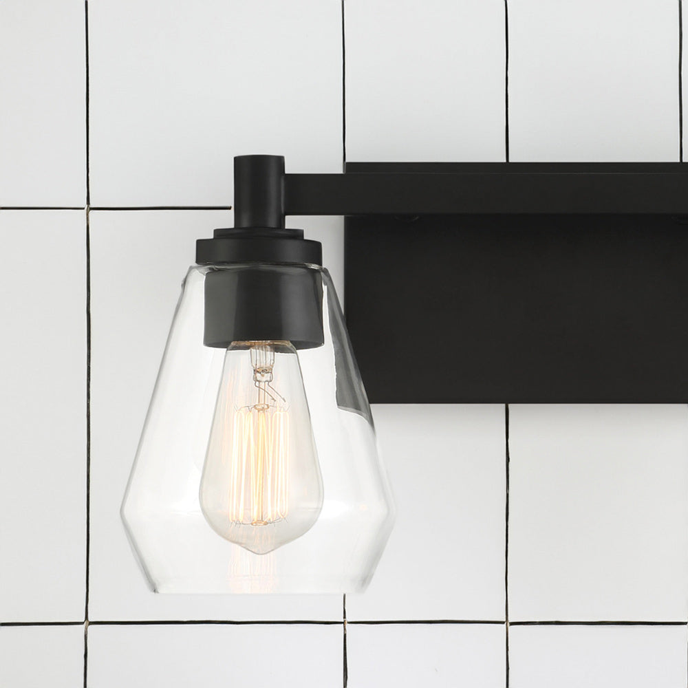 Clarity Bath Vanity Light in Detail.