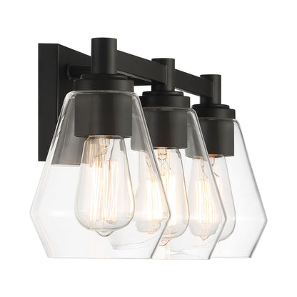 Clarity Bath Vanity Light in Detail.