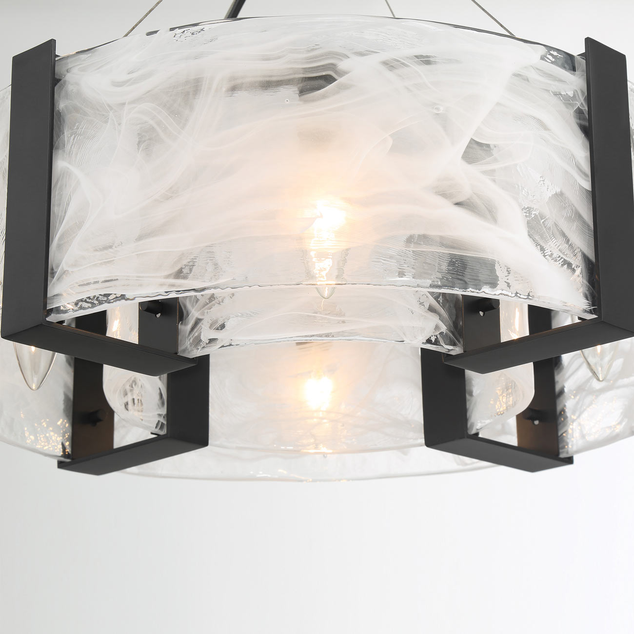 Cloud Break 3614 Semi Flush Mount Ceiling Light in Detail.