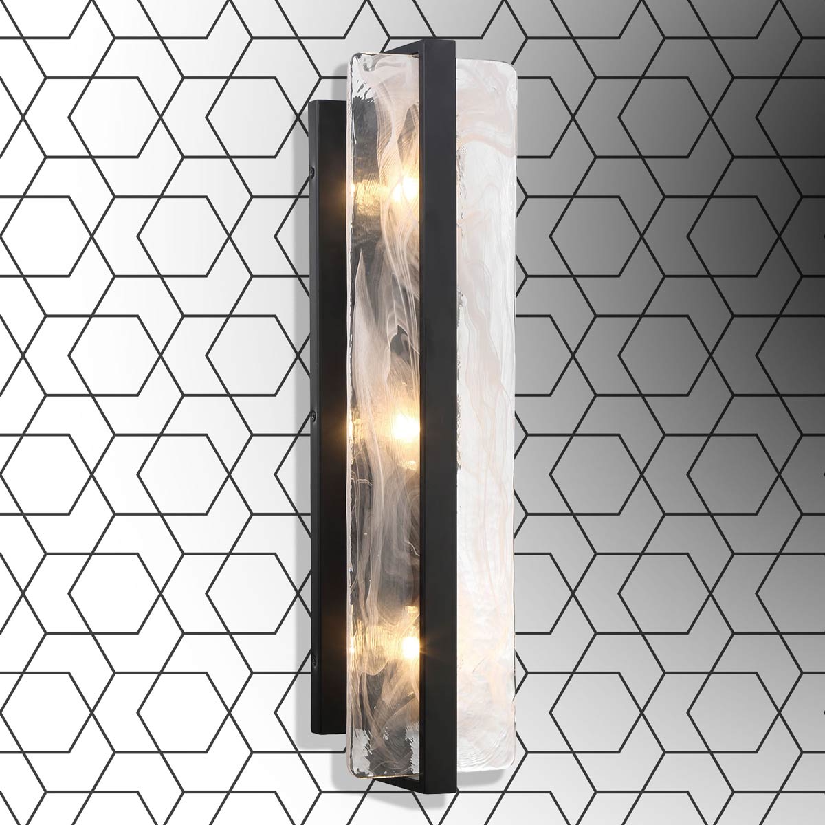 Cloud Break Wall Light in Detail.