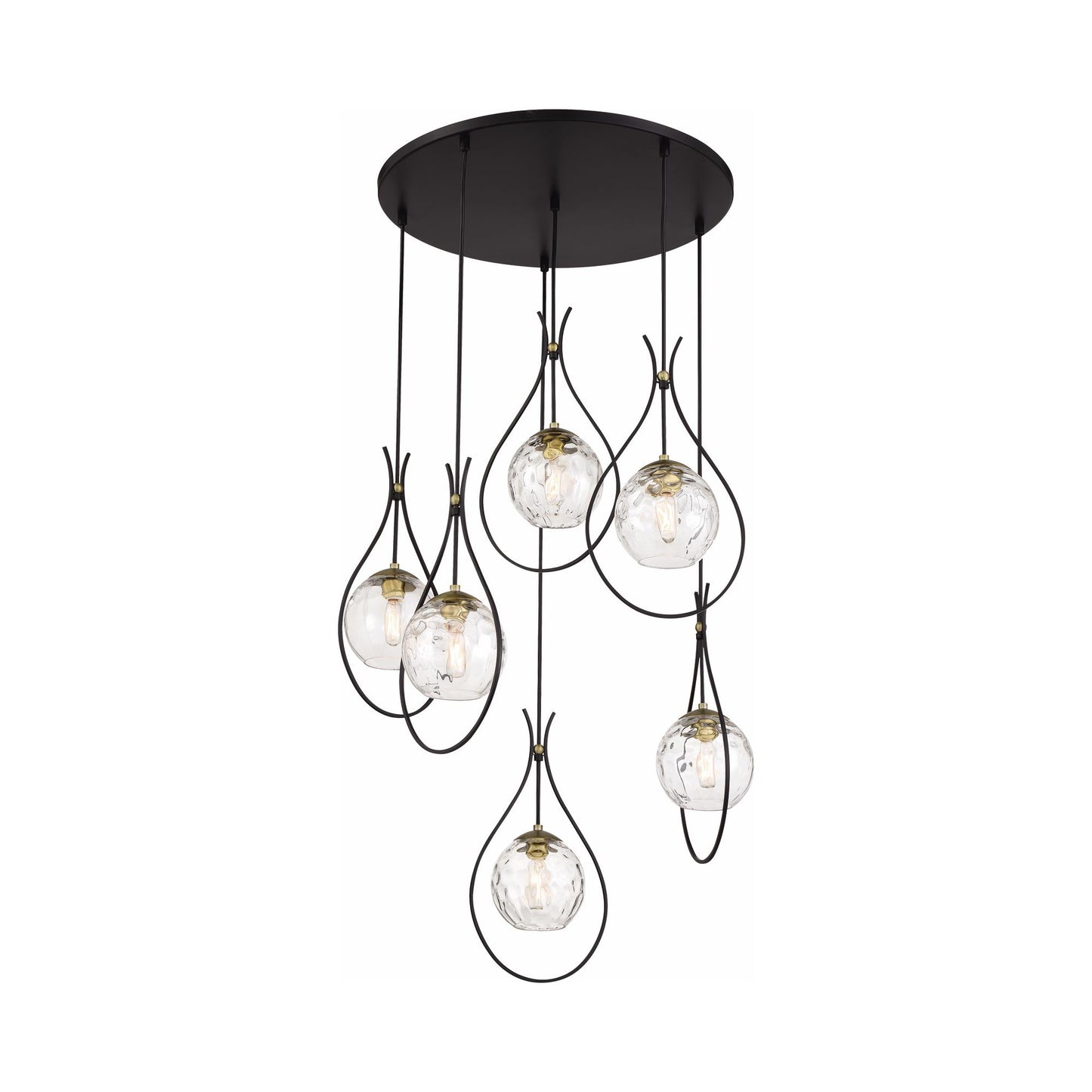 Cody Pan Pendant Light (6-Light).