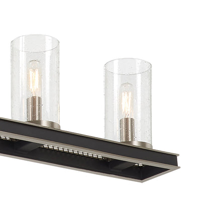 Cole's Crossing Linear Pendant Light in Detail.