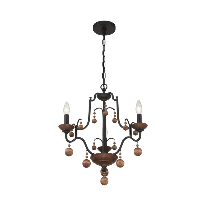 Colonial Charm Chandelier (3-Light).