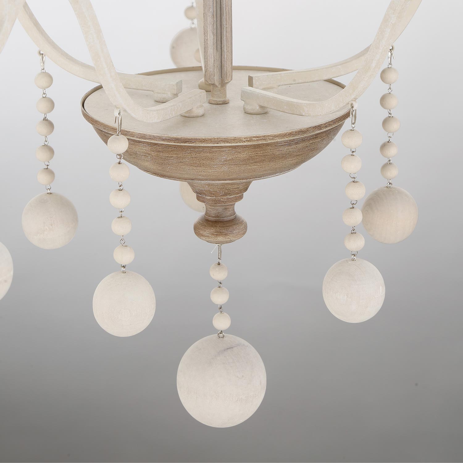 Colonial Charm Chandelier in Detail.