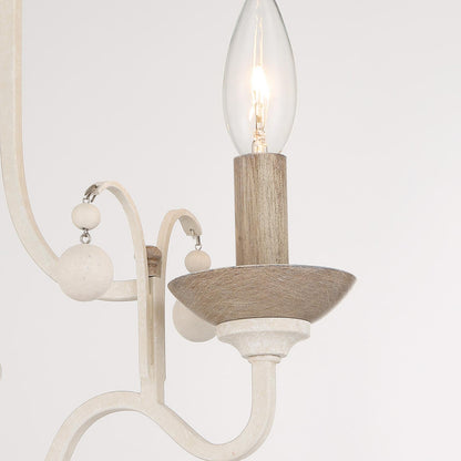 Colonial Charm Semi Flush Mount Ceiling Light in Detail.