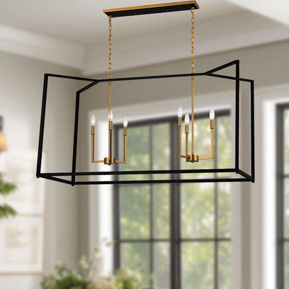 Colwick Linear Pendant Light in Detail.