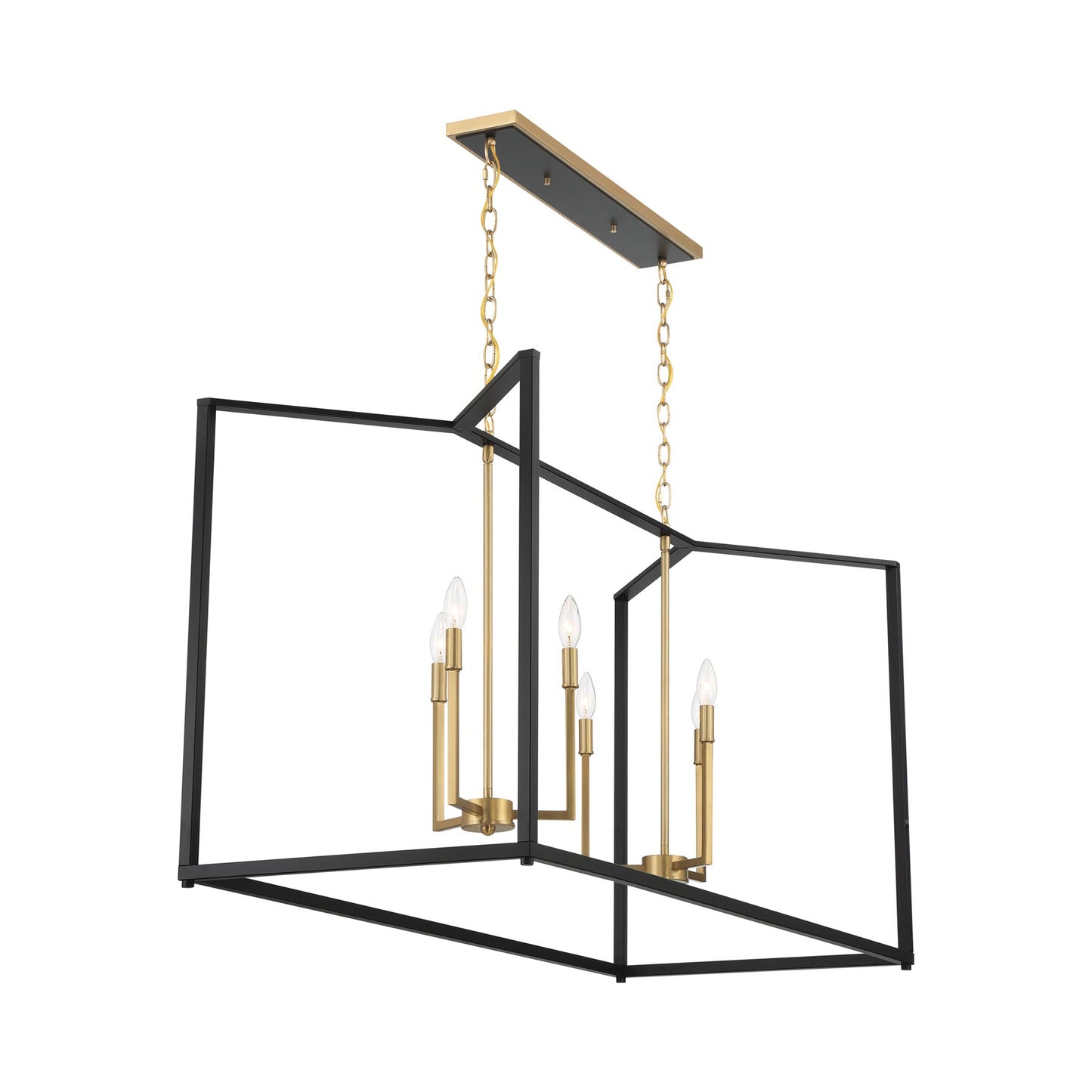 Colwick Linear Pendant Light in Detail.