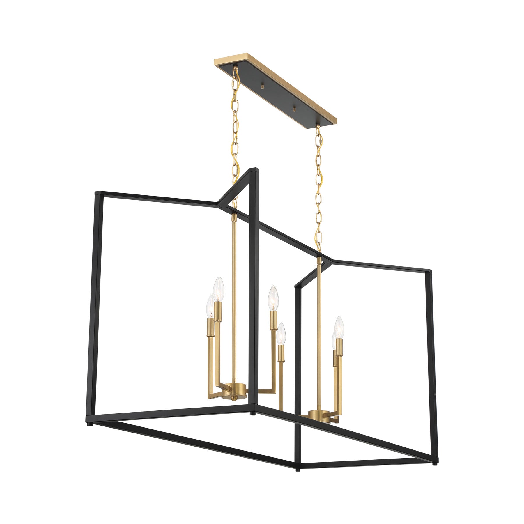 Colwick Linear Pendant Light in Detail.