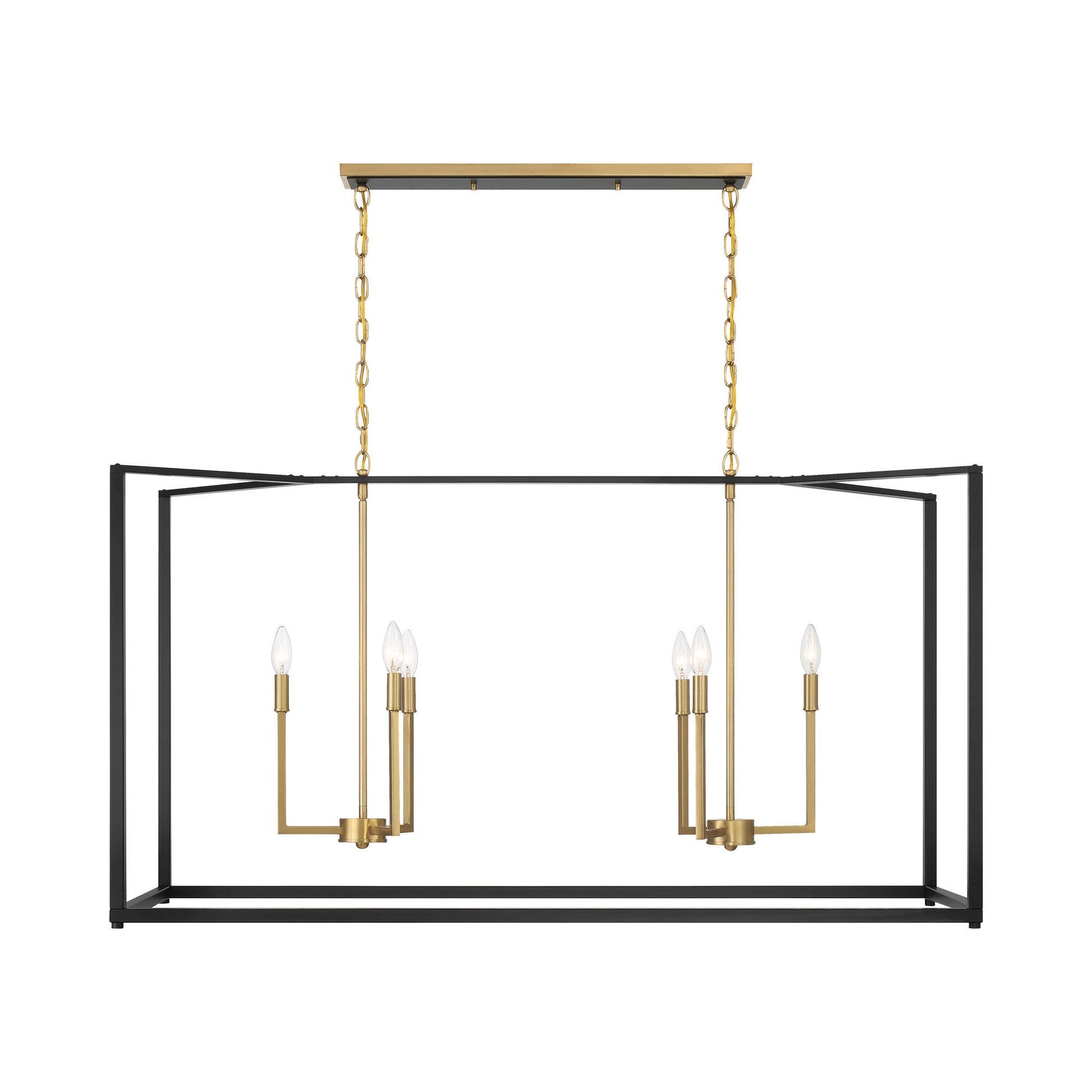 Colwick Linear Pendant Light in Detail.