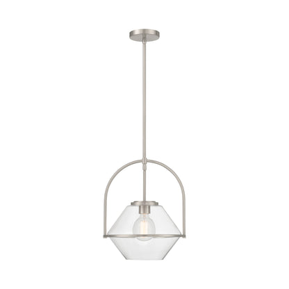 Coralyn Pendant Light in Brushed Nickel.