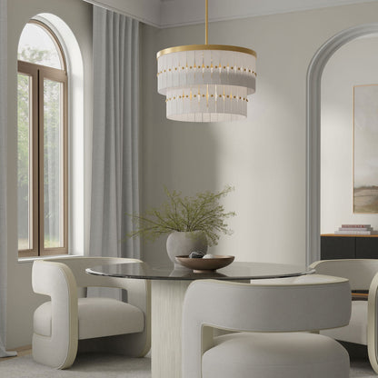 Coronelle Pendant Light in living room.