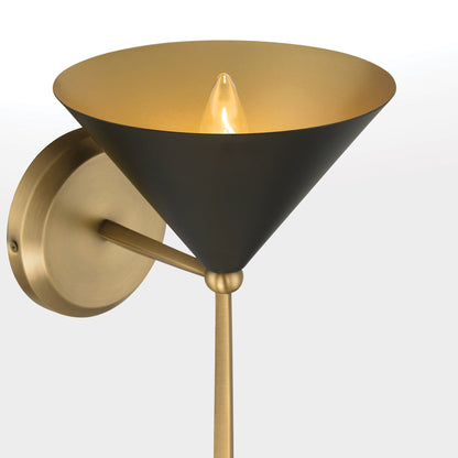 Cortan Bath Wall Light in Detail.