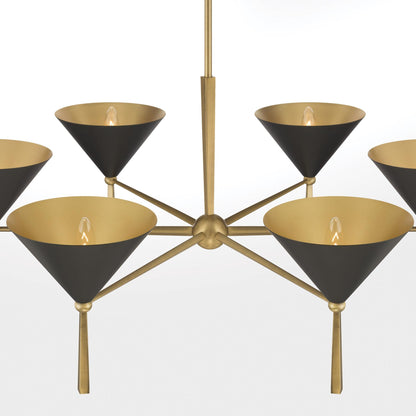 Cortan Chandelier in Detail.