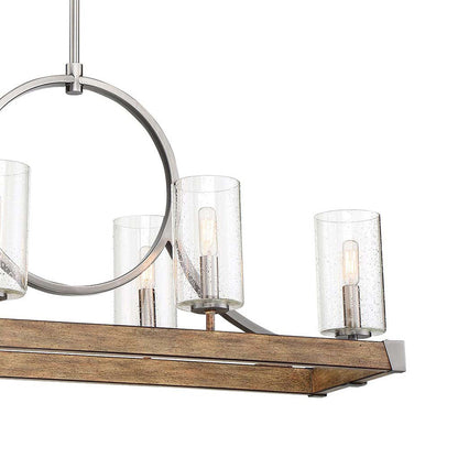 Country Estates Linear Pendant Light in Detail.