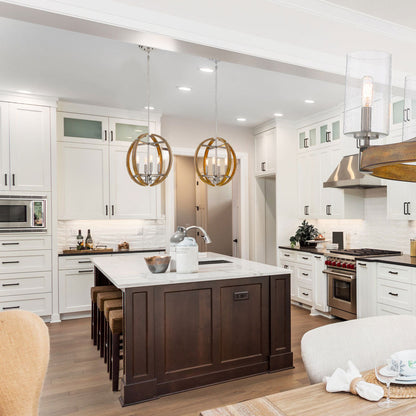 Country Estates Pendant Light in kitchen.