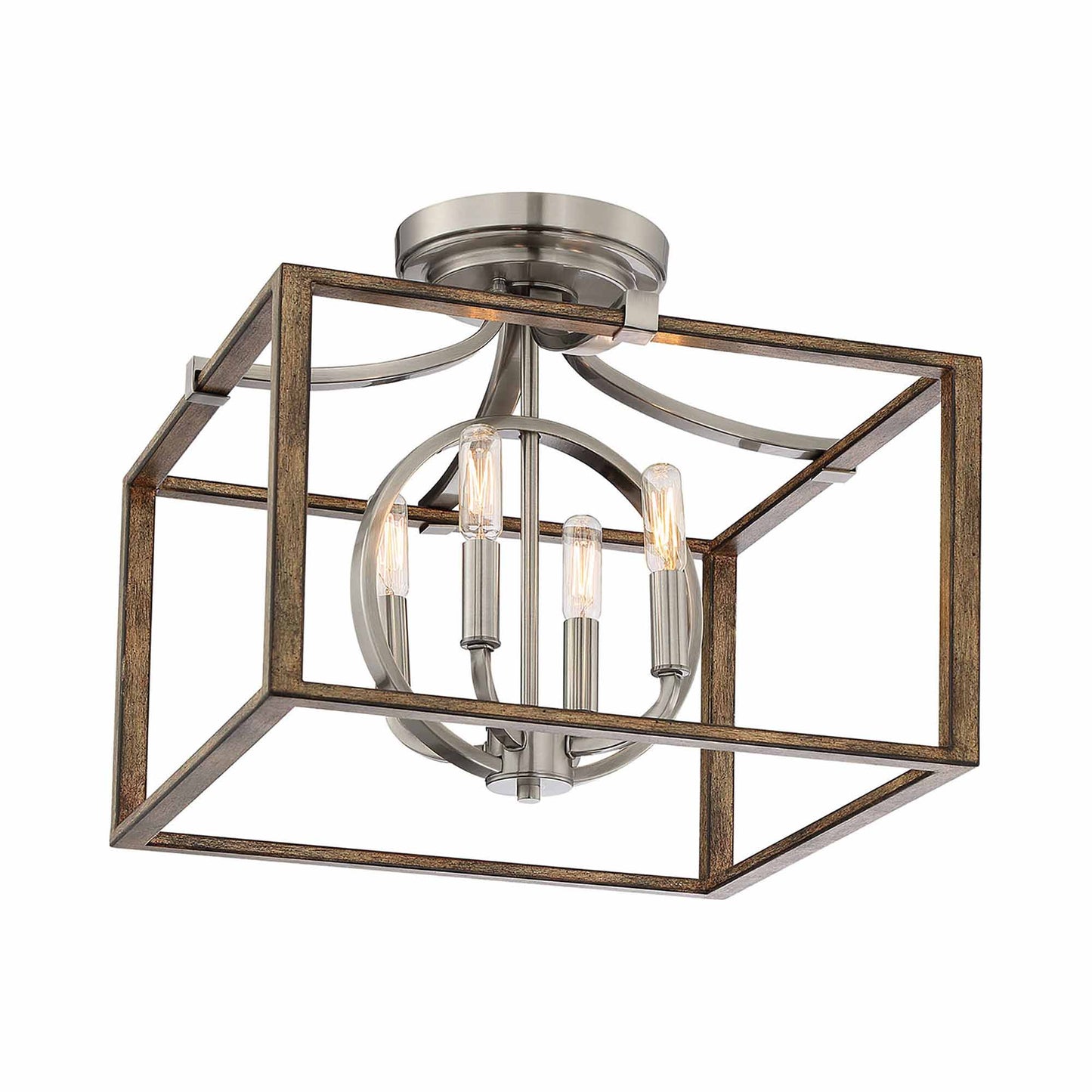 Country Estates Semi Flush Mount Ceiling Light.