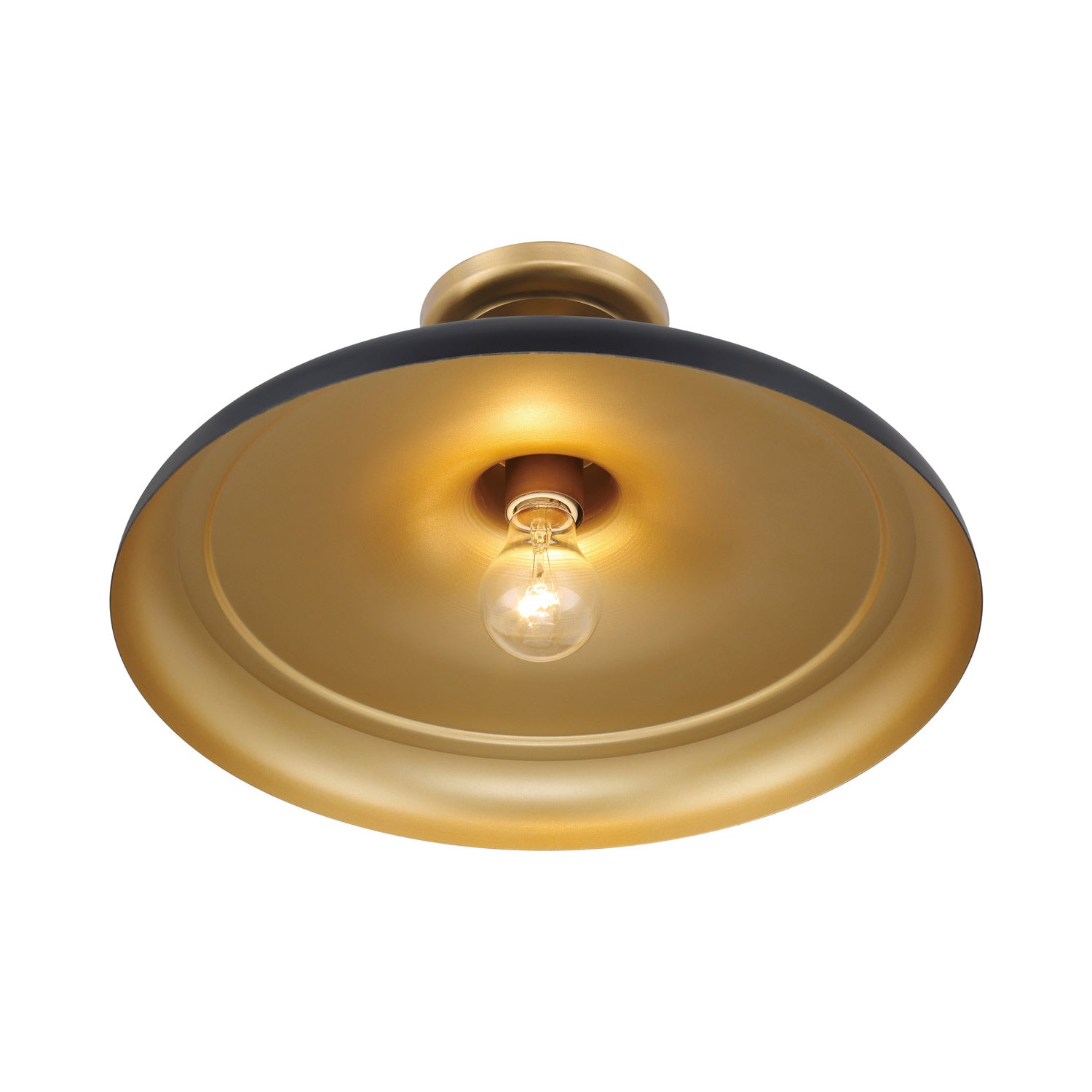 Crowne Semi Flush Mount Ceiling Light in Detail.