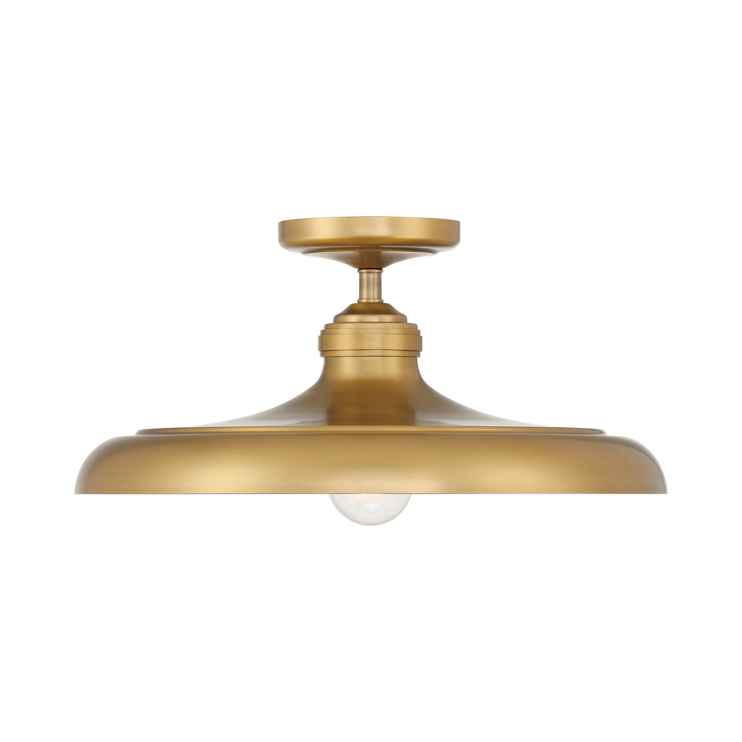 Crowne Semi Flush Mount Ceiling Light in Detail.