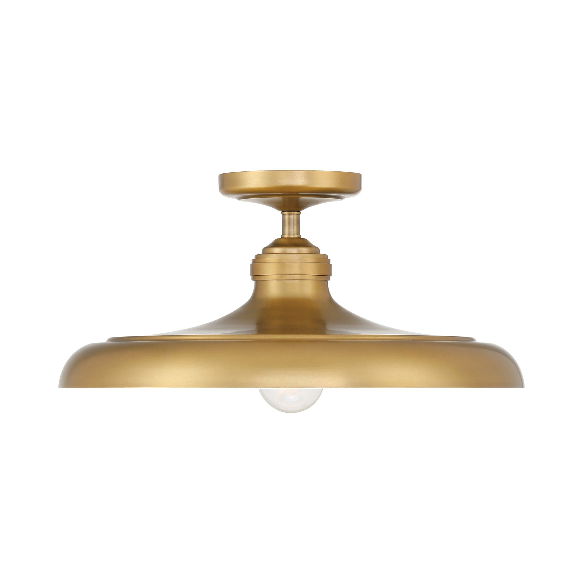 Crowne Semi Flush Mount Ceiling Light in Detail.