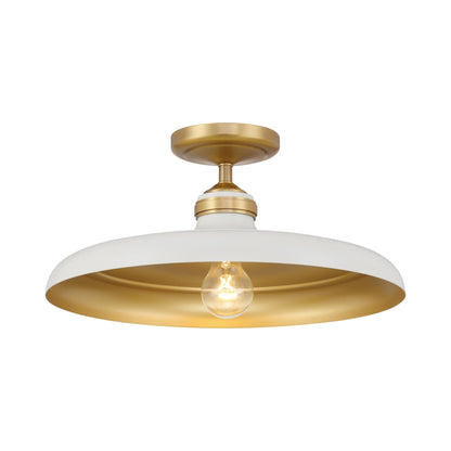 Crowne Semi Flush Mount Ceiling Light in Detail.